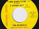 POOKIE HUDSON & THE SPANIELS She Sang To Me RARE northern soul 45 crossover HEAR
