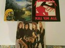 x 3 THRASH METAL VINYL LP BUNDLE - METALLICA / NUCLEAR ASSAULT / KILL 'EM ALL