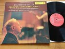 ARTUR RUBINSTEIN Chopin Concerto No. 1  LP RCA LSC 2575-B Red Seal MINT