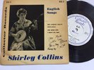 SHIRLEY COLLINS english songs 1959 COLLECTOR RECORDS EP AUTOGRAPHED