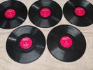 5 JOHNNY HORTON 78 RPM RECORDS ON ABBOTT EARLY 50'S COUNTRY ROCKABILLY