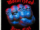 MOTÖRHEAD iron fist LP German 1982 RED   Slayer Metallica Sodom Megadeth Kreator