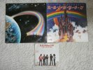 3 x Rainbow, Ritchie Blackmore's, Down To Earth (Clear), Vinyl LP's + 1 x 7