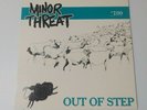 Minor Threat Out Of Step LP Vinyl Album 90s Pressing Blue Green $7