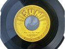 Elvis Presley Baby Lets Play House/ Im Left original Sun 217 45 With Push marks