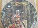 IRON MAIDEN SOMEWHERE IN TIME - RARE DUTCH 8 TRACK COLOUR PICTURE DISC LP MINT