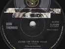 Northern Soul--Don Thomas--Come On Train / Instrumental