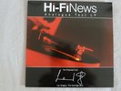 Hi-Fi News Analogue Test LP (180g Vinyl) used, in like new condition