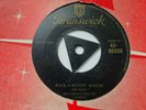 BILL HALEY & COMETS 45, BURN THAT CANDLE/ROCK-A-BEATIN' BOOGIE, Gold Brunswick