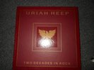 URIAH HEEP  5LP TWO DECADES IN ROCK RARE BOX COMPLETE WITH BOOK AND DISCOGRAPHY