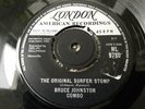 7' BRUCE JOHNSTON COMBO Pajama Party / The Original Surfer Stomp 45 UK 1963