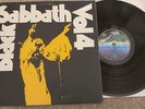 BLACK SABBATH Vol. 4 LP Vertigo 6360 071 UK 1972 Spaceship Labels (No Booklet)