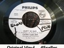 ? CATHY CARLSON promo 'Hurt So Bad' NM Original Northern Soul 45