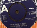 Jacques Loussier - Theme From Tu Seras  - Decca 7” F 12920 Demo Near Mint