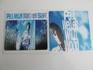 2 X PAUL WELLER wild wood & brand new start 7 inch singles VINYL mod