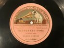 GRAMOPHONE CONCERT RECORD  G.C.-2-52641 - ENRICO CARUSO - RIGOLETTO (verdi)