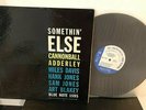 MILES DAVIS, Cannonball Adderley, SOMETHIN' ELSE, Blue Note BLP-1595 RVG EAR 'P'