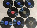 78 RPM Vinyl Record Lot: Polka & Waltzes: Plehal Brothers, Henry's Tavern Band