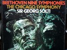 Beethoven: 9 Symphonies - 9 LP Box Set Chicago Symphony Sir Georg Solti - MM