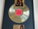 Bob Dylan Highway 61 Revisited 1965 Vinyl Gold Metallized Mounted Record
