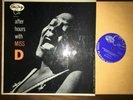 DINAH WASHINGTON  AFTER HOURS WITH MISS D  EMARCY MG 26032   10 INCH LP