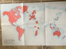 QUEEN. MAP FROM THE “COMPLETE WORKS” BOX SET