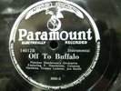 FLETCHER HENDERSON SWAMP BLUES B/W OFF TO BUFFALO PARAMOUNT 14012-78RPM