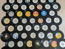 45 RPM Records, 60 Vinyl Singles, 1980s & 1990s Radio Promos, DJ Copies, Jukebox