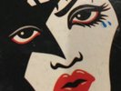 Kiss Lp Blue Tear Drop Rock And Roll Over  Rare Vinyl Aucoin Simmons Stanley Ace