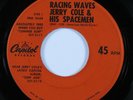 Instrumental Surf 45 JERRY COLE & SPACEMEN Racing Waves CAPITOL VG+ promo HEAR