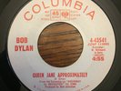 Bob Dylan - Queen Jane Approximately 45 Columbia Promo Original White Label