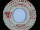 Rockabilly Garage 45 KENNY DINO Betty Jean COLUMBIA promo HEAR