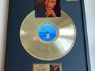 Bob Marley And The Wailers Legend 1984 Vinyl Gold Metallized Mounted Record