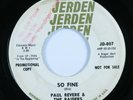 Garage Mod Soul 45 PAUL REVERE & RAIDERS So Fine JERDEN promo HEAR