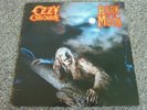 OZZY OSBOURNE - Bark At The Moon - UK 1st Press LP + Lyric Insert - A2/B2 - EX