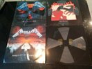 METALLICA SET OF 4x PIC DISC LPs MASTER OF PUPPETS RIDE LIGHTNING KILL 'EM ALL