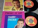 2 Chubby Checker 45s & Picture Sleeves & 11 more 45s