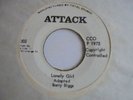 BARRY BIGGS Lonely Girl ATTACK Nice  Soul Cover + BONGO HERMAN Reggae 7