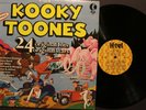 KOOKY TOONES -- 24 ORIGINAL HITS -- K TEL RECORDS -- WU 3300  -- RELEASED 1976