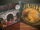 Lot: 2 RUSH LPs - Caress of Steel / Moving Pictures - New SEALED 180 gram vinyl