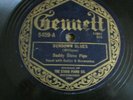 DADDY STOVE PIPE 78 Sundown Blues & Stove Pipe Blues Record Gennett 1924 Watson