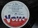 V-Disc #594 Frank Sinatra with Axel Stordahl 78rpm Single 12-inch  Perry Como