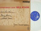 BILL EVANS TRIO- Everybody Digs LP (Riverside Jazz MONO RLP 12-291) Vinyl EX*