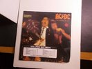 AC / DC - RECORD ALBUM-IF YOU WANT BLOOD-PROMOTIONAL cover stamp /sticker