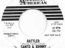 SANTO & JOHNNY Rattler on Canadian American PROMO surf 45 HEAR
