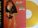 AC/DC - Fire Engine - Budapest 1991 - yellow Vinyl LP