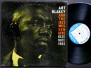ART BLAKEY Moanin' LP BLUE NOTE 4003 DG MONO 47 W.63rd Lee Morgan Benny Golson