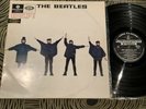 The Beatles LP Help Black Silver Stereo OZ EX