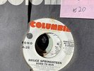 Bruce Springsteen Born To Run- Columbia 3 10209 PROMO 45 VG+- Rocck Single