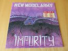 New Model Army - Impurity - Original-Foldoutcover-LP von 1990 - Touraufkleber